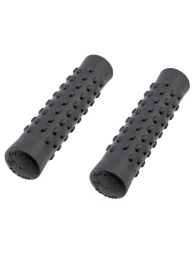 Grips 7/8 long 140mm Elliptical Dot 200 Black.